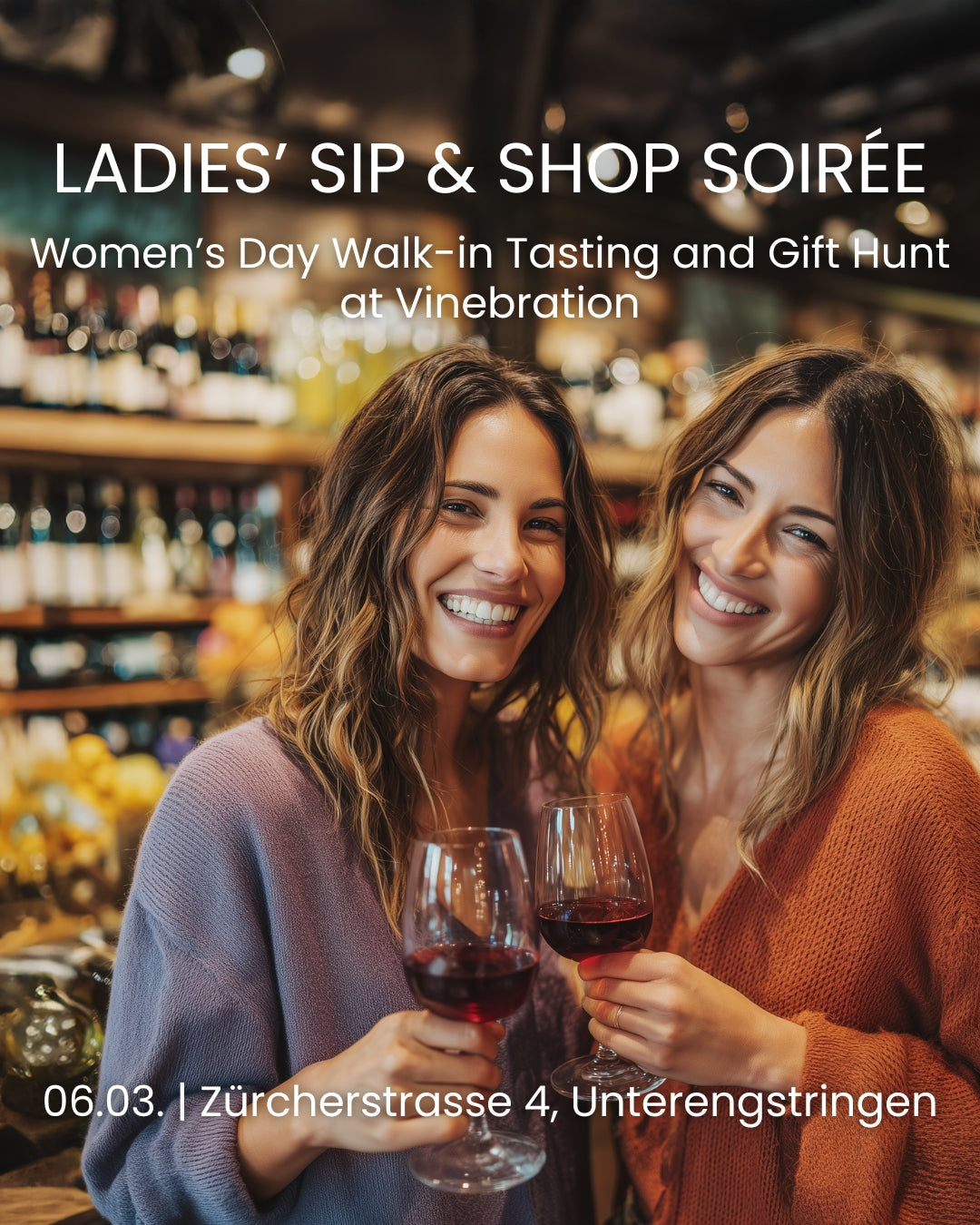 Women’s Day Walk-In Degustation & Geschenk-Hunt
@ Vinebration | 06.03.2026