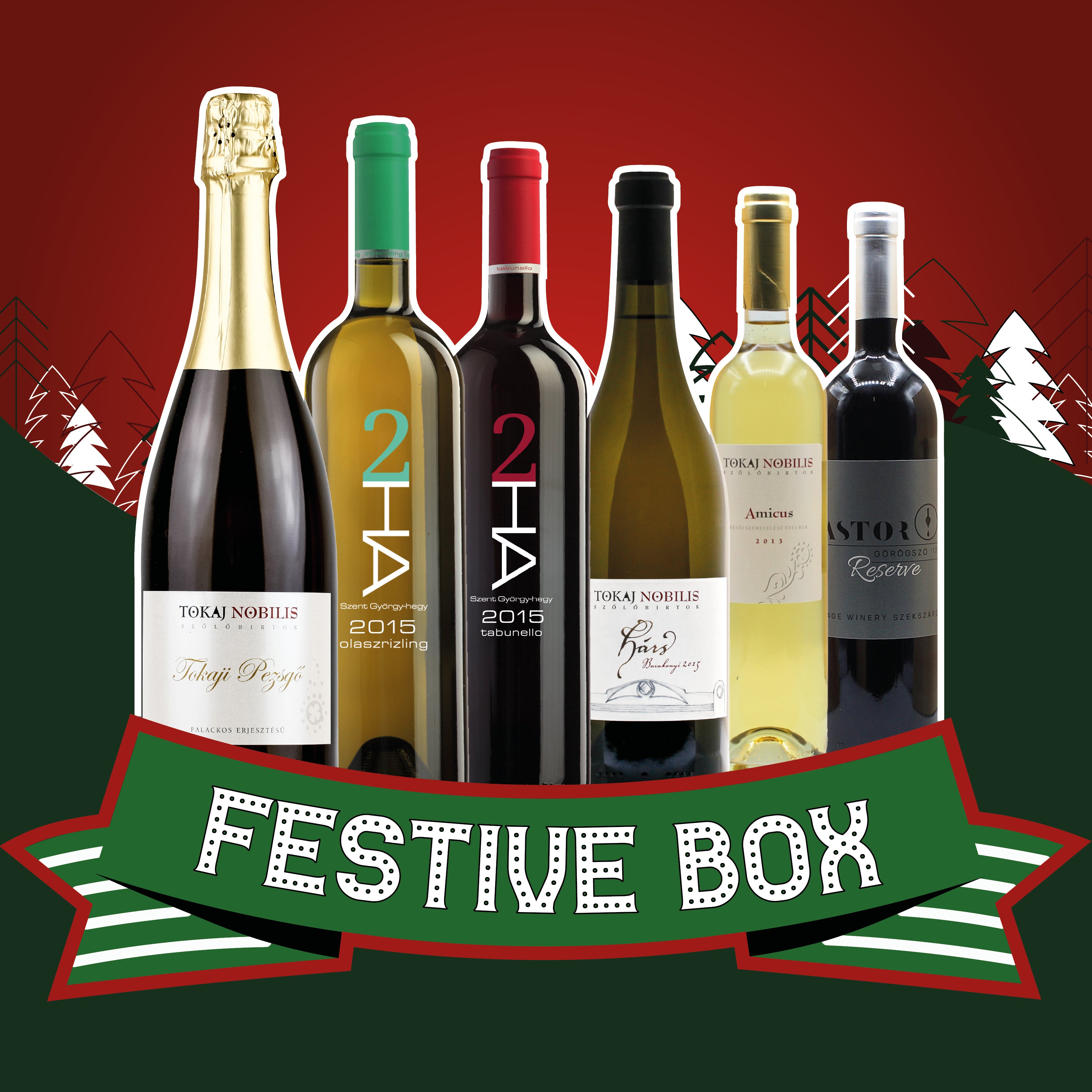 Festive Wine Box